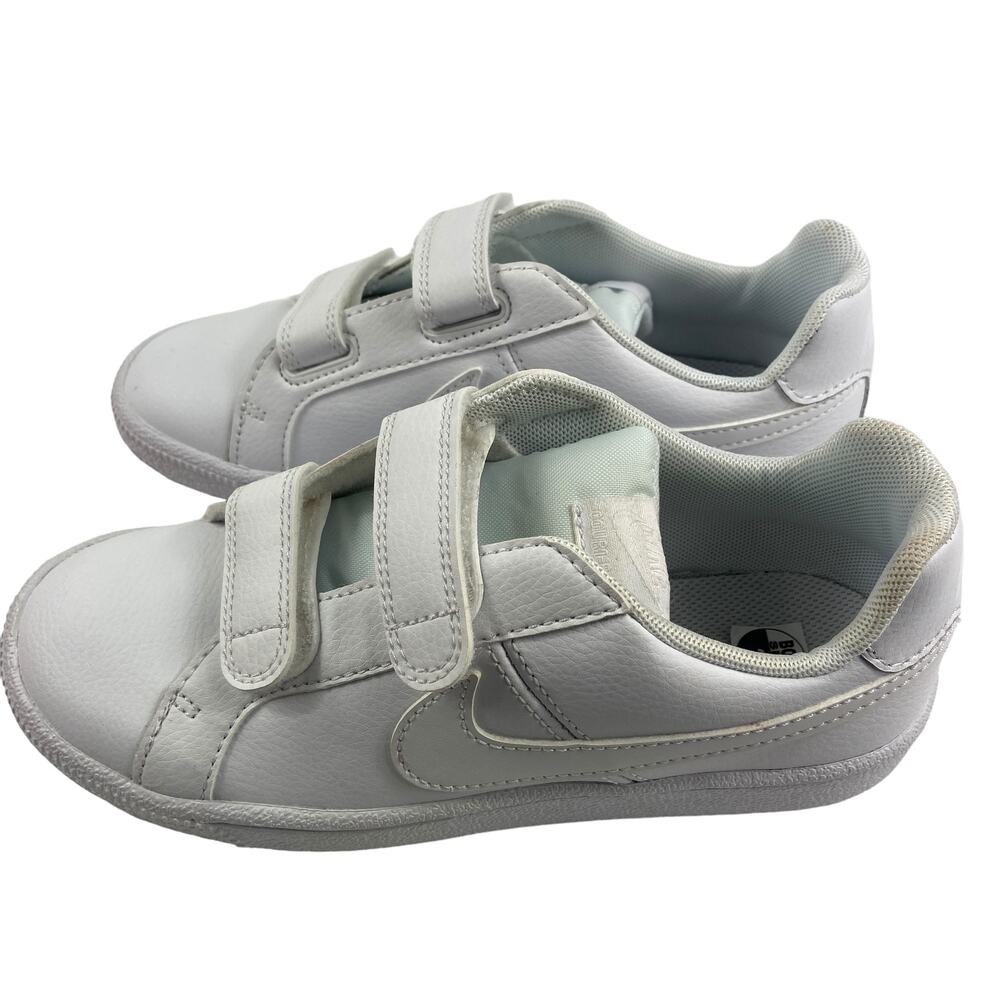 Nike Court Royale PSV White Youth Sneakers Size Boys 2Y - Picture 2 of 7